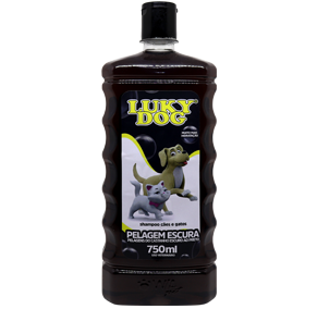 Shampoo Luky Dog Pelagem Escura